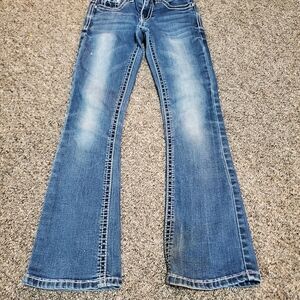 Girls Wired Heart Jeans